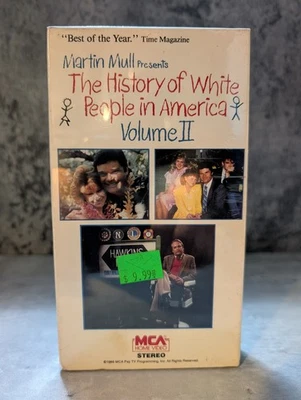 History of White People in America Vol 2 VHS. Martin Mull, Fred Willard. TESTED! - Image 1 of 2