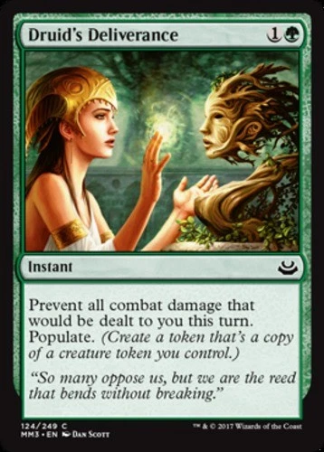 x1 Druid's Deliverance - Modern Masters 2017 - NM - MTG - Image 1 of 1