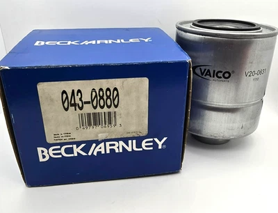 Beck Arnley/VAICO 043-0880 Fuel Filter for BMW 524TD 13322241303 — 第 1/3 张图片