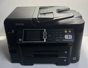 WF-3640 Printer – May Work w/ New Ink, As-Is for Parts, No Cable - Picture 1 of 5