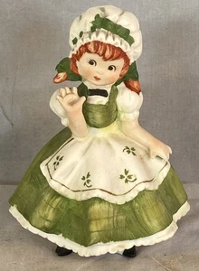 Lefton Irish Girl Figurine KW 4461 - Picture 1 of 5