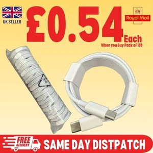 Type C to Type C Cable PD 60W Fast Charge USB Lead LED 1m For Samsung wholesale - Picture 1 of 1