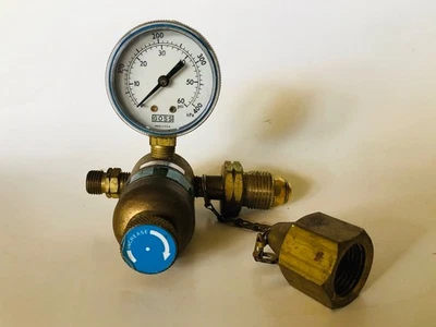 Regulador de gas comprimido Goss 221-R EP 70 G 10 sin probar CGA 510 Foto 1 de 4