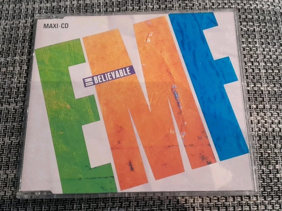 EMF - Unbelievable  (3 Track  Maxi CD) - Bild 1 von 2