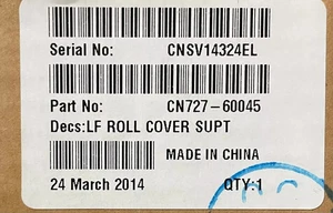 HP - Roll cover support (Carbonite) - CN727-60045 - Afbeelding 1 van 1