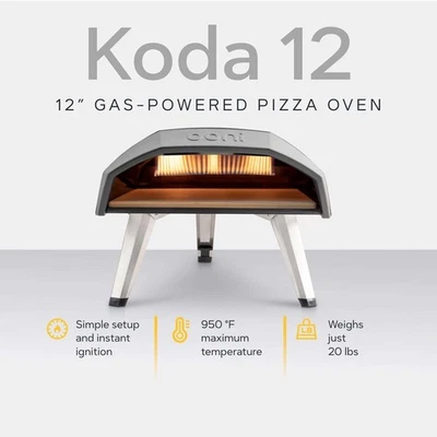 Ooni Koda 12 UU-P06A00 Gas-Powered Outdoor 12”Pizza Oven Brand New Full Warranty - Image 1 of 4