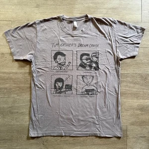 Tim Kasher Dream Cruise Vintage T-Shirt L Cursive Saddle Creek - Picture 1 of 2
