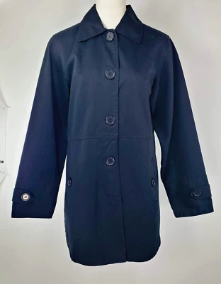 Vintage Bill Blass Jeanswear Jacket - Size 8 - Black - Pockets - 100% Cotton - Image 1 of 4