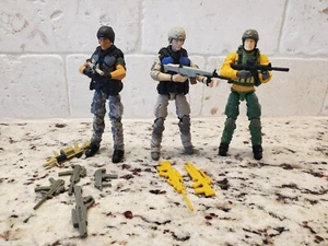G.I. Joe Retaliation 50th Flint, Mouse, Duke - Picture 1 of 2