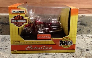 BRAND NEW HARLEY DAVIDSON ELECTRA GLIDE MATCHBOX 1/15 SCALE SPECIAL EDITION - Picture 1 of 5