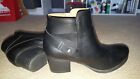 MINT CONDITION! Women size 7 Black Boots With Heel