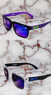 Spy+ Ken Block Street Racers - Gafas de sol para hombre - Paquete de 2 - Carrera espacial/Tigre púrpura Foto 1 de 4