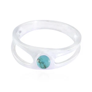 Türkis 925 Sterling Silber Ring Naturschmuck für Ostergeschenk USA - Bild 1 von 2
