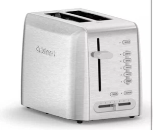 Cuisinart 2-Slice Custom Select Metal Toaster Toasting 5 Bread - Picture 1 of 5