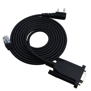 2 in 1 Programming Cable for Kenwood KPG-4 KPG-22 Baofeng UV-5R Retevis H777 - Picture 1 of 3