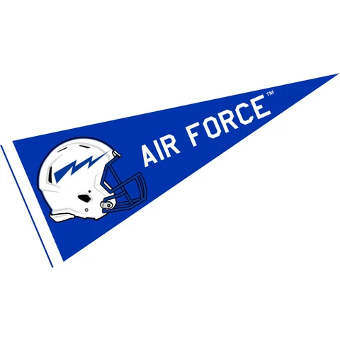 Air Force Falcons 12 in X 30 in Football Helmet Pennant Cover