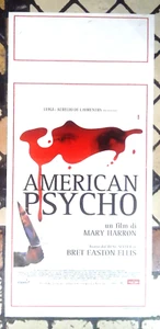 locandina playbill CINEMA AMERICAN PSYCHO MARY HARRON CHRISTIAN BALE - Foto 1 di 4
