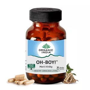 Organic India OH-Boy - 30 Capsule Veg, scadenza settembre 2027 f/s - Foto 1 di 8