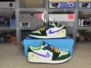 Nike Air Jordan 1 Retro Low OG Doernbecher Men's Size 8 FD9665-351 Brand New - Picture 1 of 5