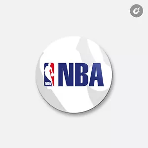 Imán decorativo redondo de 4"" X 4"" NBA - Imagen 1 de 2