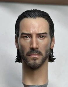 Vorverkauf Keanu Reeves John Wick 1/6 Scale Handbemalte Kopf Skulptur - Bild 1 von 7