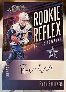 Ryan Switzer 2017 Panini Absolute Rookie Reflex Signatures RC Auto /400