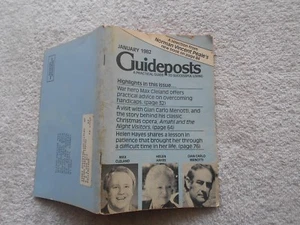 Guideposts LARGE PRINT-Magazine-JANUARY,1982-HELEN HAYES - Picture 1 of 2