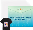 Sublimation HTV for Dark Fabric Light Fabric 5 Pack Matte Sublimation Vinyl New