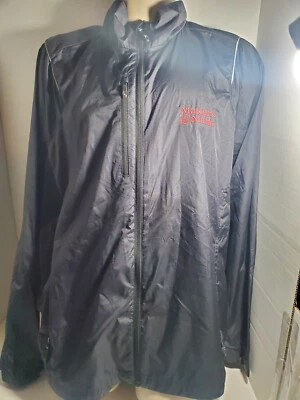 Chaqueta cortavientos Maker's Mark Jogging talla XL negra cremallera completa Foto 1 de 4