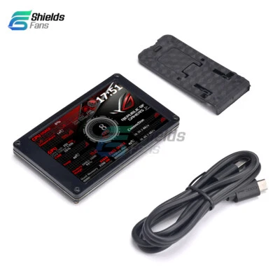 3.5 Inch IPS USB Secondary Display Screen AIDA64 Mini Monitor 360° For Pi ITX PC - Image 1 of 4