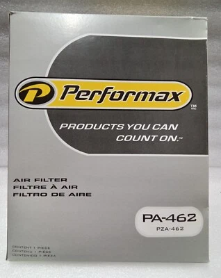 Filtro de aire Performax OEM nuevo stock antiguo PA-462 PZA-462 Foto 1 de 4