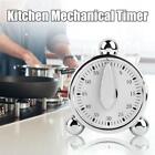 60 Minute Kitchen Mechanical Timer Baking Loud Alarm Cooking I4 Clock P S3H4
