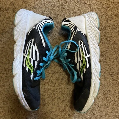 Saucony Girls Size 5.5 Youth Sneakers Tennis Shoes Blue - Image 1 of 4