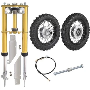 2.50-10 Front Rear Wheels Tire+Front Forks End For CRF50 XR50 TTR50 PW50 - Picture 1 of 11