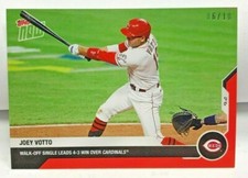 Joey Votto 2020 Topps Now MLB Baseball 9/2 Walk-Off #202 - RED Parallel #'d 6/10