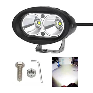 LED Forklift Truck White Warning Lamp Safety Working Spot Light 10-48V IP68 20W - Bild 1 von 12