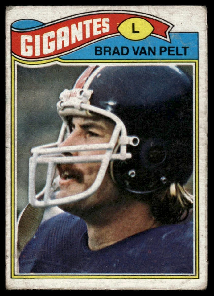 1977 Topps Mexican #175 Brad Van Pelt - Image 1 of 2