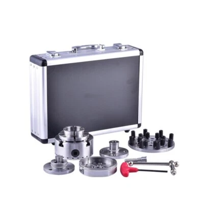 3.75 Inch 4 Jaws Multifunction Precision Self-Centering Gear Chuck Wood Lathe - Photo 1/4