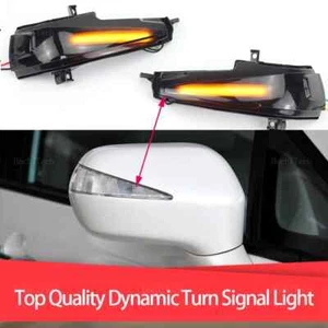 2x Luz de espejo retrovisor lateral indicador intermitente para Honda Civic Mk8 sedán FD1 FD2 FD3 FA - Imagen 1 de 14