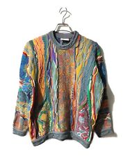 COOGI 3D Knit Sweater Cotton Size SS Multicolor Vintage