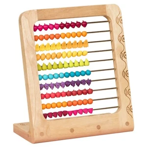  Educational Focus Two-ty Fruity-Wood Abacus - Picture 1 of 2