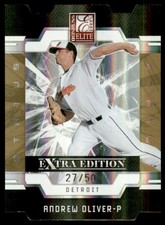 2009 Donruss Elite Extra Edition Status Gold #42 Andrew Oliver /50 - NM-MT