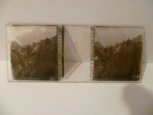 Guerre WW1.14-18.Mesnil les hurlus 1er ligne. plaque stereoscopique sur verre. - Imagen 1 de 3