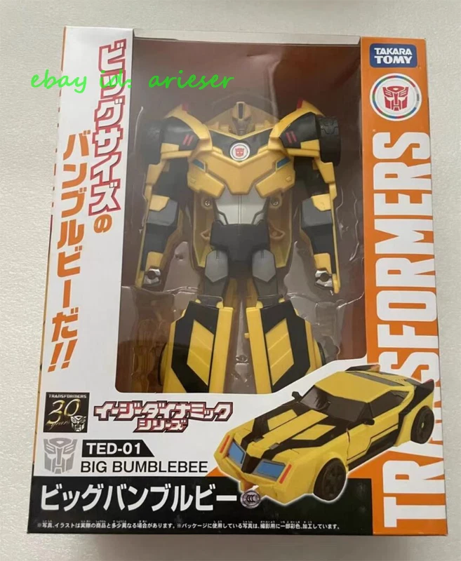 Takaratomy Ted01 Bumblebee Transform versión japonesa Figura de acción juguetes Foto 1 de 4