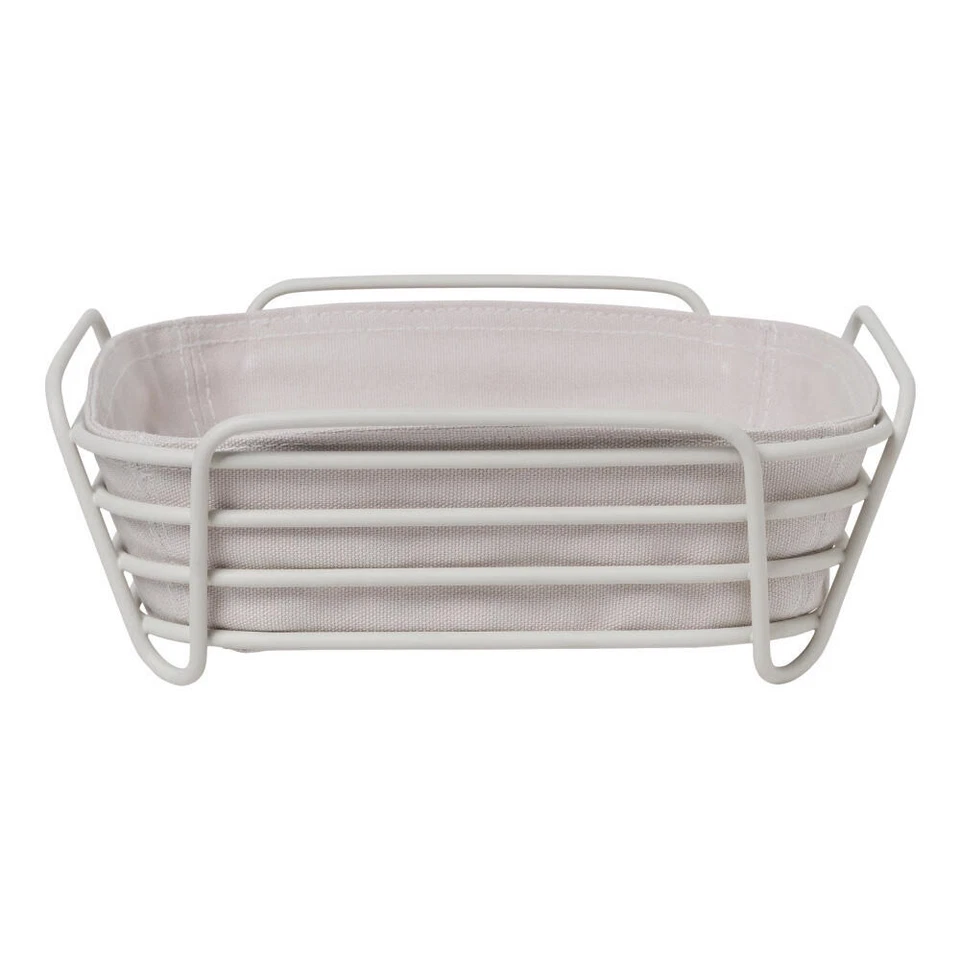 Cesta de pan Blomus DELARA cesta de pan cesta de repostería en polvo. Algodón Moonbeam Foto 1 de 1