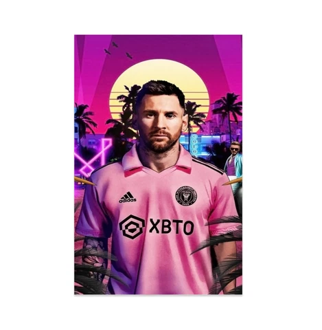 Lionel Messi Inter Miami MLS poster new 11x17 Cover