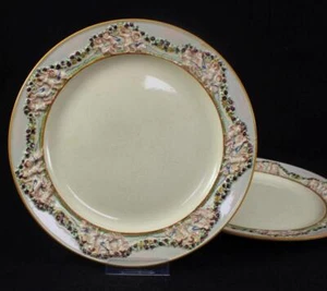 Juego de dos platos de almuerzo Adams China ADA19 diseño de querubines antiguos - Imagen 1 de 3