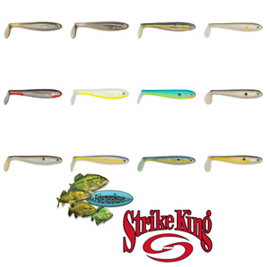 Strike King Shadalicious Soft Plastic Swim Bait SHDLC Pick Any Size Color Lures