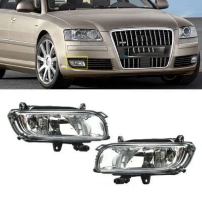 Par de faros antiniebla halógenos para parachoques delantero de coche para Audi A8 Quattro A8 D3 2008-2010 Foto 1 de 4