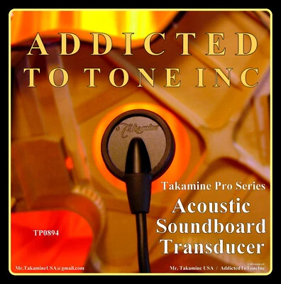 Pastilla transductora Takamine Soundboard - Guitarra, sierra de mano, Oud, ukelele, Kalimba Foto 1 de 4